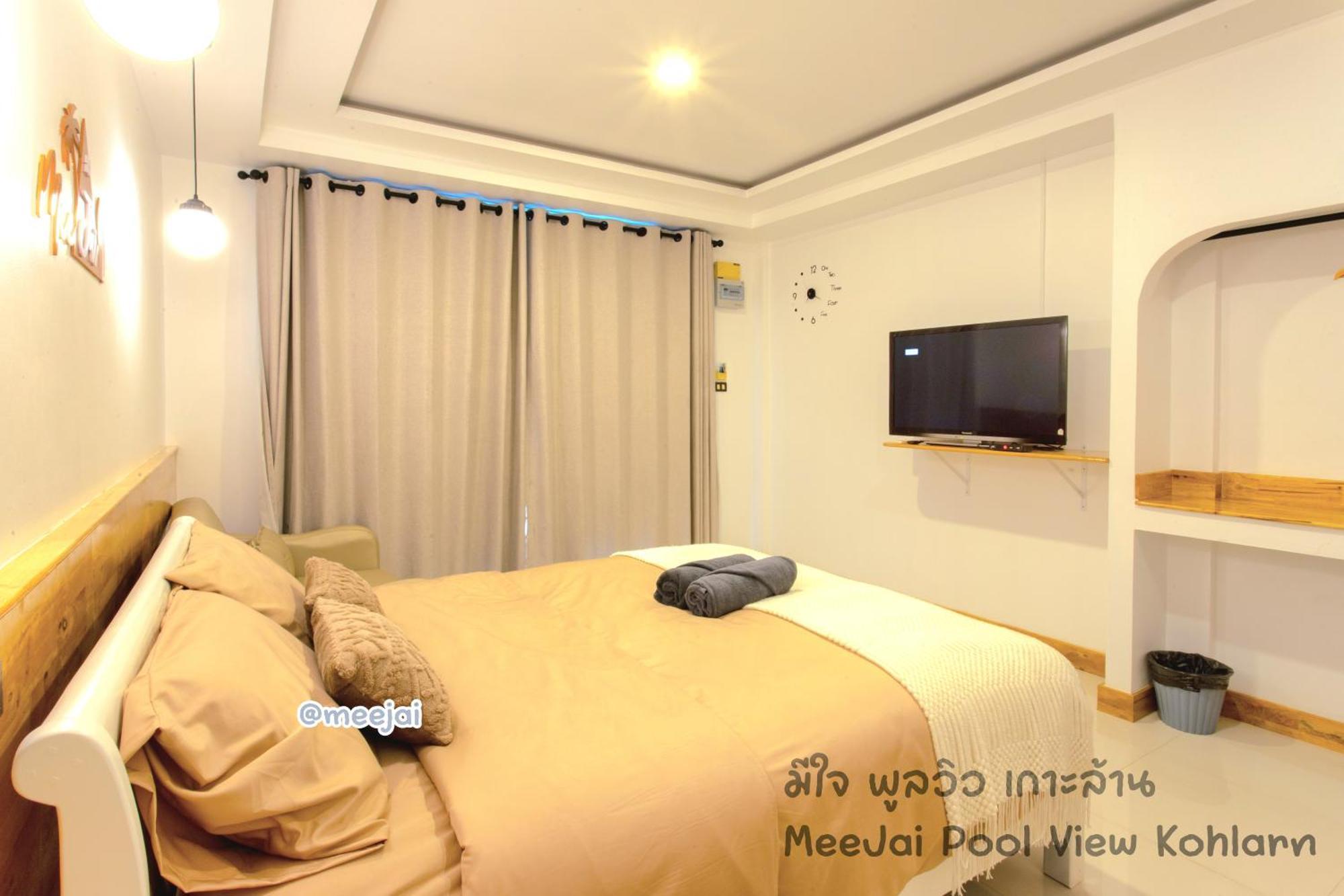 มีใจ พูลวิว เกาะล้าน Meejai Pool View Kohlarn Hotel Kültér fotó