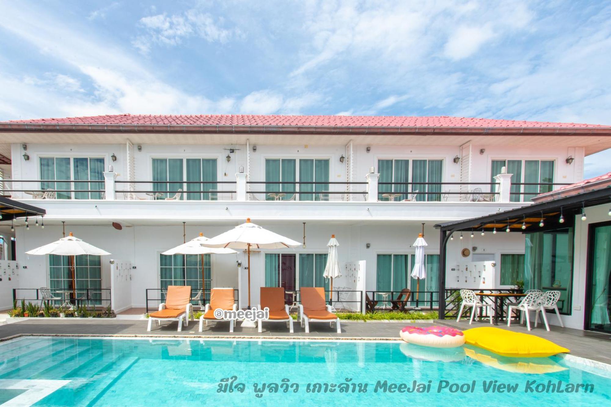 มีใจ พูลวิว เกาะล้าน Meejai Pool View Kohlarn Hotel Kültér fotó