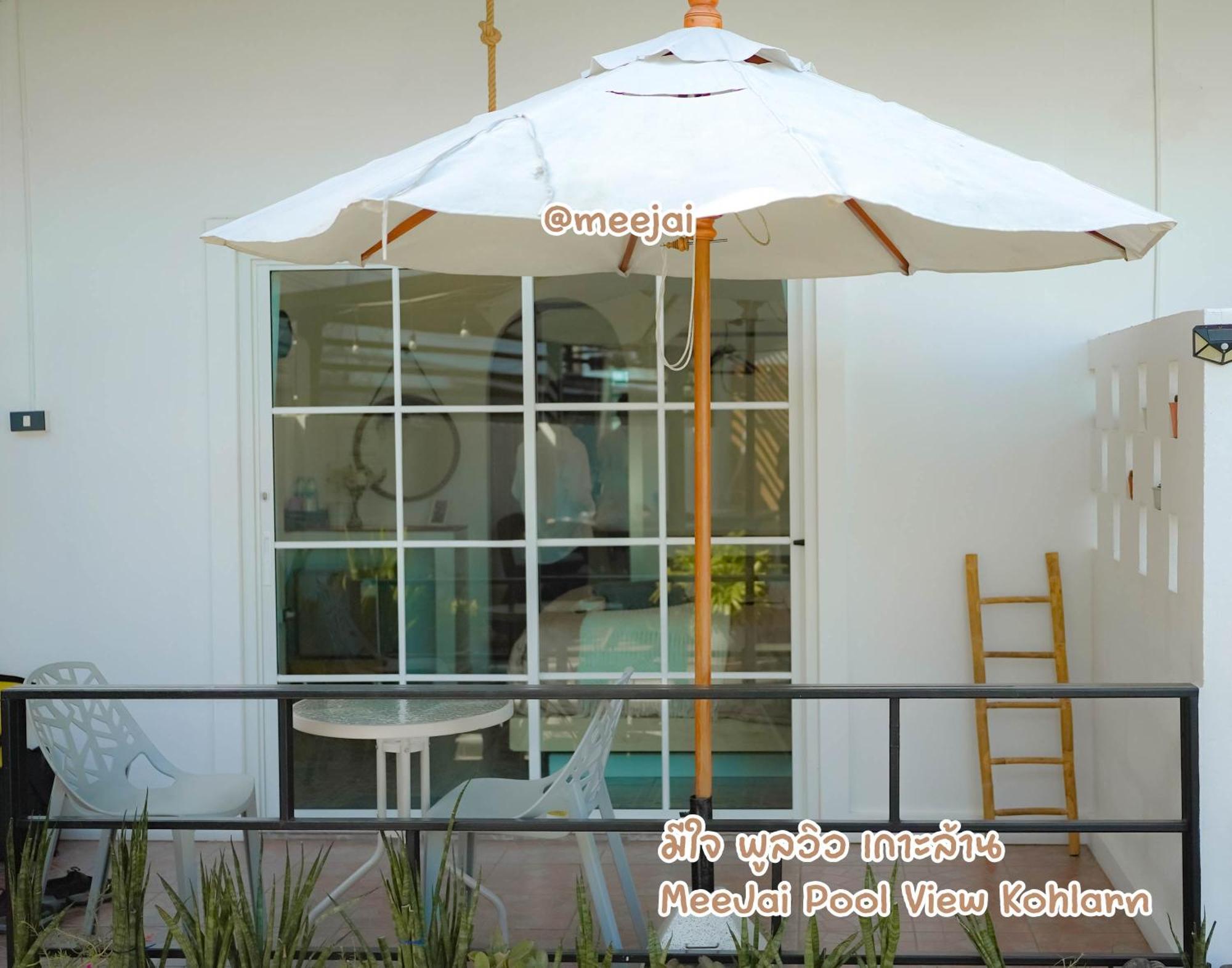 มีใจ พูลวิว เกาะล้าน Meejai Pool View Kohlarn Hotel Kültér fotó